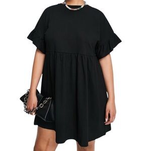 ASOS mini dress black size 8